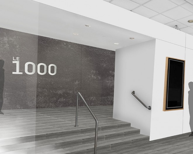 1000 Saint-Antoine - Rénovation du hall